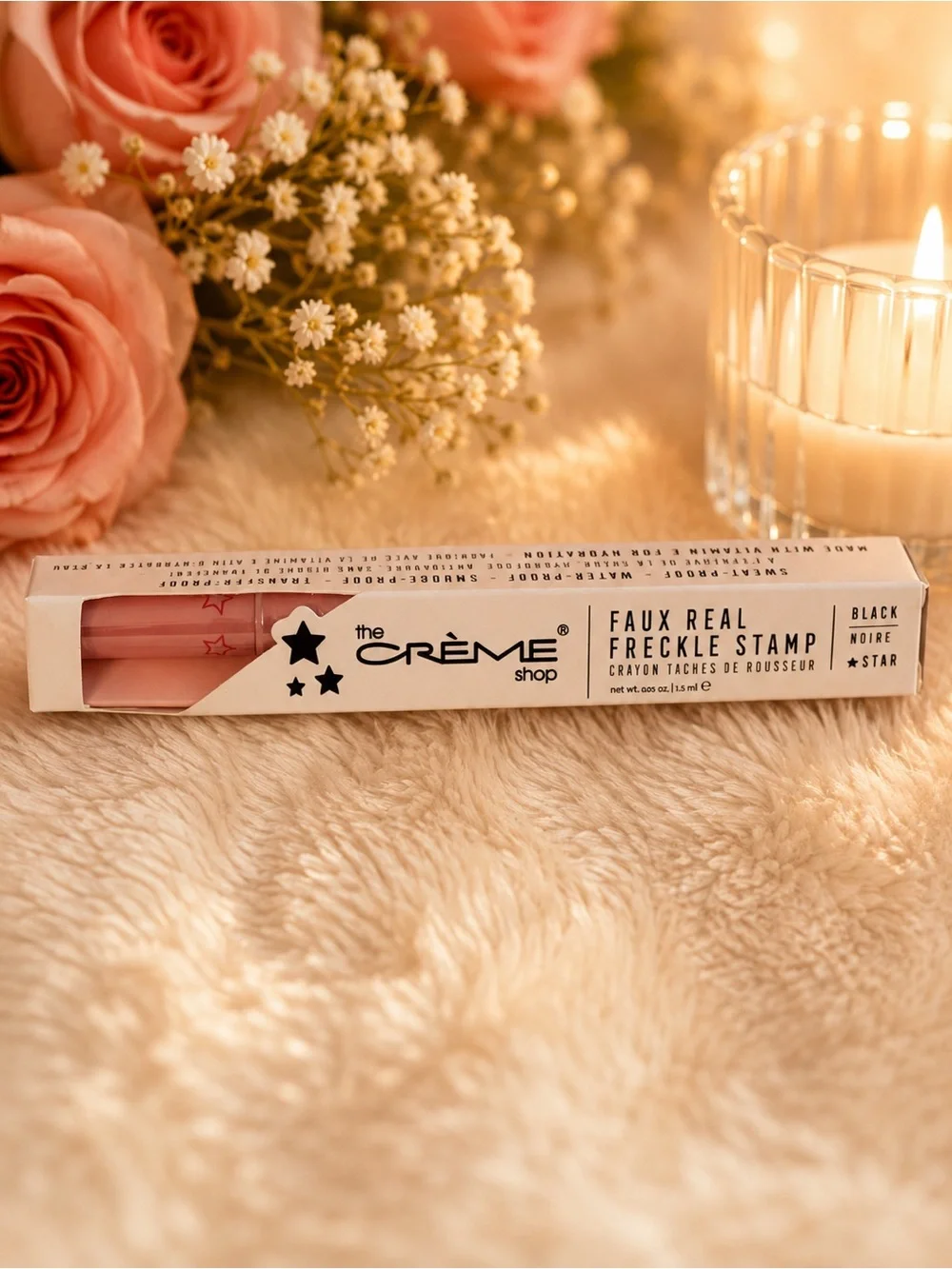 The Crème Shop Faux Real Freckle Stamp - Black